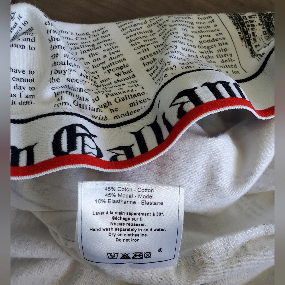 GALLIANO Racerback Dress - Picture 13 of 14